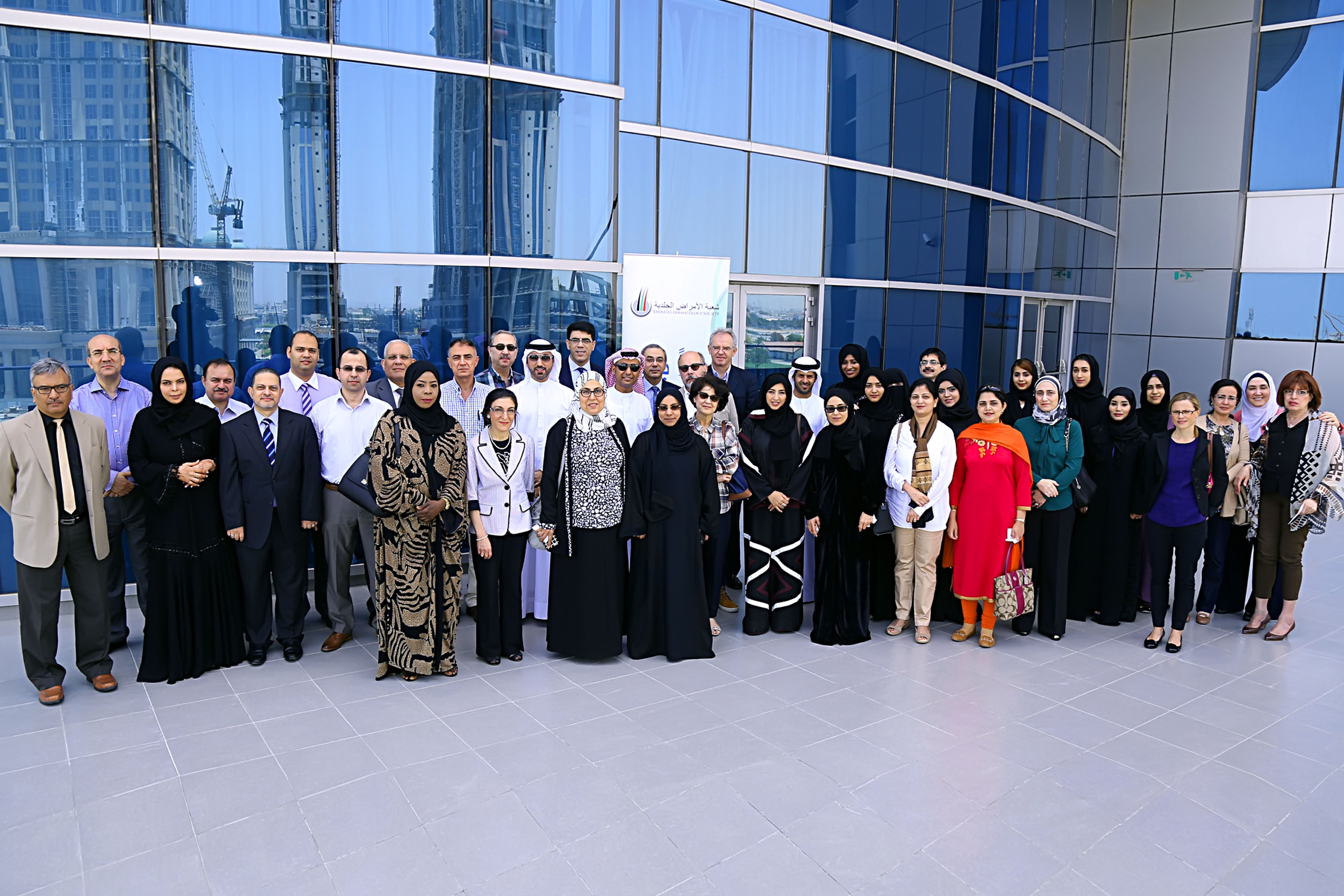 It brings together the dermatologist in the UAE so they can share their experiences and knowledge with their colleagues