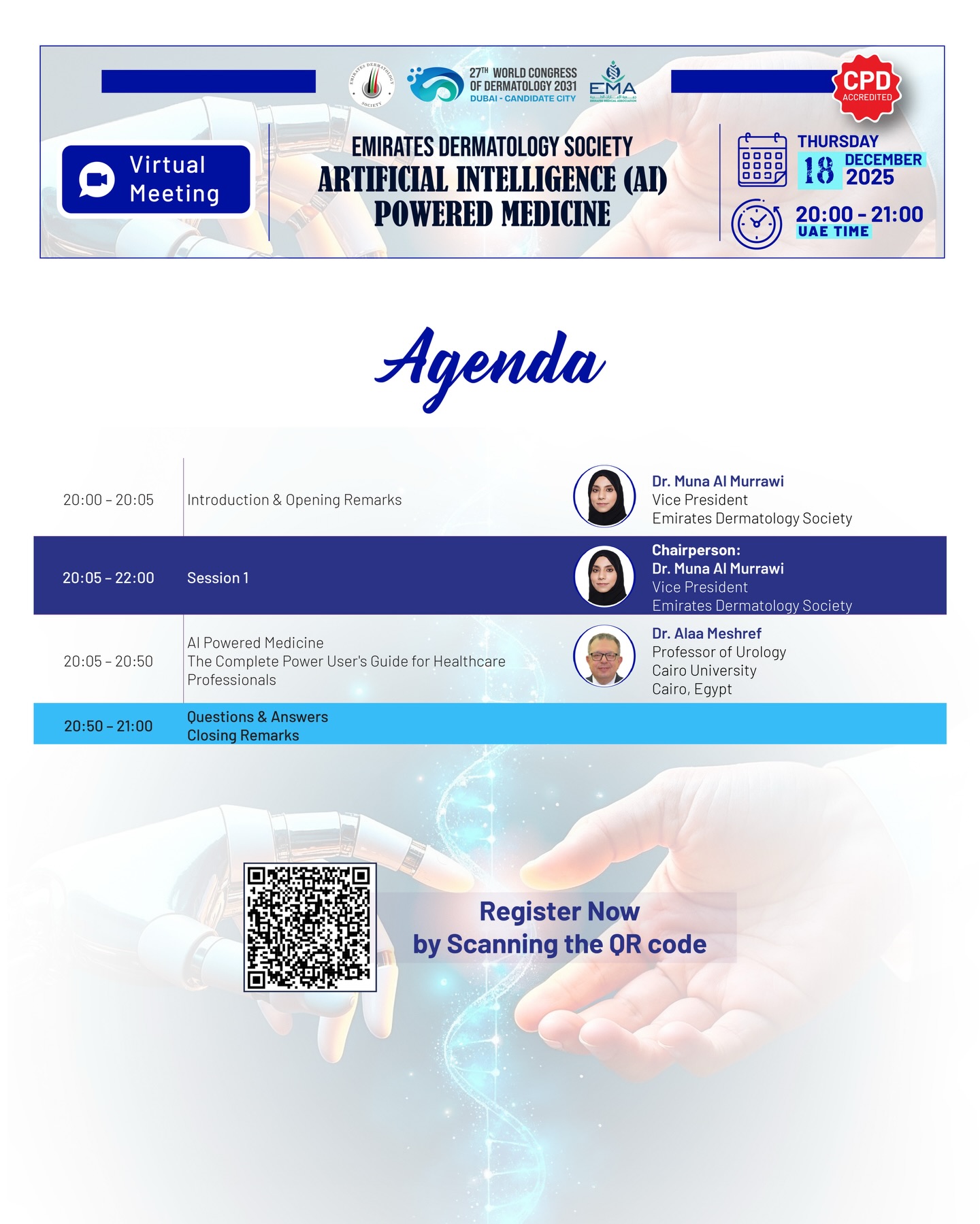 The future of healthcare is here.
Our official AI-Powered Medicine Agenda is LIVE!
#FutureOfMedicine #AIinHealthcare