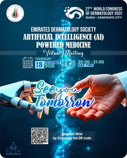 We’re just one day away!
See you tomorrow at the EDS Virtual Meeting on AI-Powered Medicine—where innovation meets dermatology.
Don’t miss it!