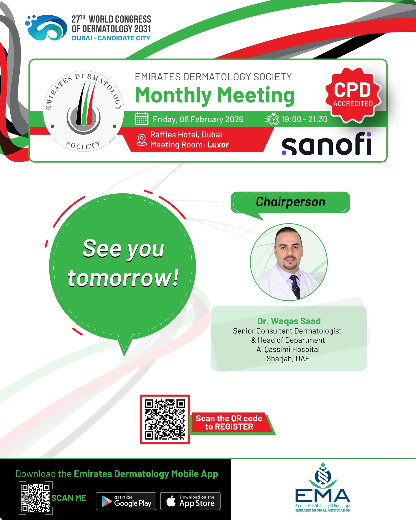 Looking forward to seeing everyone tomorrow at the EDS February Meeting.