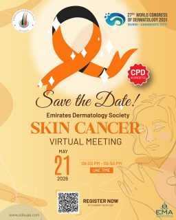 Save the date 📅

Join us for an insightful virtual meeting dedicated to Skin Cancer awareness, prevention, early detection, and the latest updates in dermatology.
Stay tuned for more details.

#SkinCancerAwareness #Dermatology #VirtualMeeting #SkinHealth #EarlyDetection #MedicalEducation
