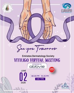 We’re excited to welcome you tomorrow to our Vitiligo Virtual Meeting 🤍
Get ready for insightful sessions and inspiring discussions.