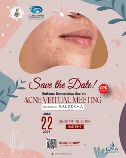 📅 Save the Date
Join us for an insightful Acne Virtual Meeting featuring expert speakers, evidence-based discussions, and the latest updates in acne management and treatment.
Don't miss this opportunity to learn, connect, and stay informed.
#AcneAwareness #Dermatology #MedicalEducation #AcneTreatment #SkinHealth #VirtualMeeting #EDS