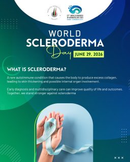 💙 World Scleroderma Day

Today, we stand in support of individuals living with Scleroderma while raising awareness of this complex autoimmune condition.

Together, let's promote education, encourage early recognition, support research, and advocate for compassionate care. Every step toward greater awareness helps improve lives.

#WorldSclerodermaDay #Scleroderma #SystemicSclerosis #AutoimmuneDisease #Dermatology #SkinHealth #RaiseAwareness #Healthcare