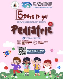We're just five days away from the EDS Pediatric Virtual Meeting.

Get ready to connect with leading experts, explore the latest advances in pediatric dermatology, and participate in meaningful scientific discussions.
We look forward to welcoming you online!

#EDS #PediatricDermatology #MedicalEducation #Dermatology #VirtualLearning #Healthcare #SkinHealth