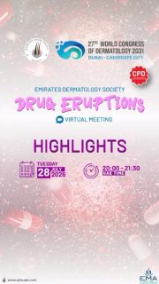 Thank you to everyone who joined our Drug Eruptions Virtual Meeting. Your engagement and participation helped make this event a valuable platform for learning, collaboration, and scientific exchange.

We extend our sincere appreciation to our expert faculty for sharing their knowledge and expertise.

Until next time!

#DrugEruptions #DermatologyEducation #VirtualLearning #EDS #MedicalConference ThankYou
