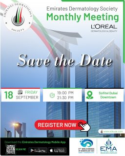Save the Date! 📅
Join us for the EDS September Meeting—an opportunity to connect, learn, and explore the latest in dermatology and aesthetic medicine.
More details coming soon.
#EDS #Dermatology #AestheticMedicine #SaveTheDate