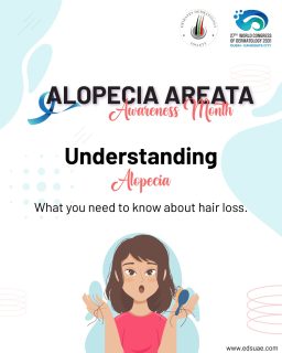 Let’s start with understanding alopecia.
Hair loss is common, but not all hair loss is the same. Alopecia can have many different causes, patterns, and presentations — from genetic and hormonal factors to autoimmune conditions and scalp disorders.
🔍 Recognizing the signs and understanding the underlying cause is the first step toward the right diagnosis and evidence-based treatment.
Swipe through our carousel to learn more about alopecia, different types of hair loss, and when it may be time to see a dermatologist.
Knowledge is the first step to better hair health. 🩺
#AlopeciaAwarenessMonth #Alopecia #HairLossAwareness #Dermatology #HairHealth #MedicalDermatology #EDSociety #EmiratesDermatologySociety