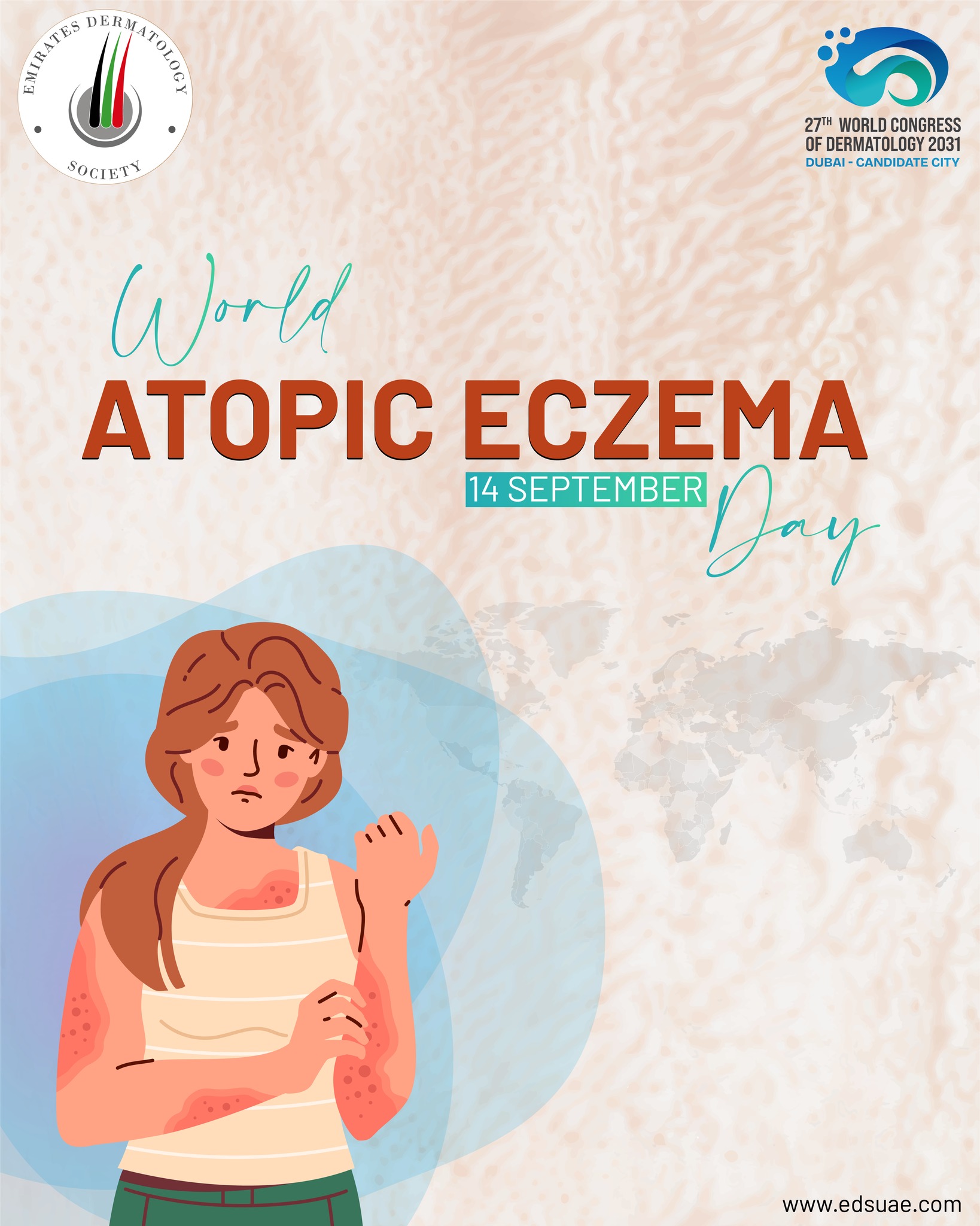 On World Atopic Eczema Day, we stand with everyone living with eczema. 💙
Let’s raise awareness, encourage understanding, and support better care for those affected by this common and challenging skin condition.
#WorldAtopicEczemaDay #AtopicEczema #EczemaAwareness #Dermatology