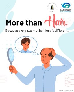 💙 MORE THAN HAIR. MORE THAN A DIAGNOSIS.

As Alopecia Awareness Month comes to an end, we reflect on an important message: hair loss is never just about hair.
Behind every case of alopecia is a person — with their own experience, concerns, emotions, and journey.
This month, we’ve talked about understanding alopecia, recognizing the signs, challenging misconceptions, and the importance of seeking the right diagnosis and evidence-based care. 🩺

But awareness shouldn’t end with September.

Let’s continue to listen, understand, support, and educate — because everyone living with alopecia deserves to feel seen and supported. 💙
More awareness. More understanding. More support.

#AlopeciaAwarenessMonth #AlopeciaAwareness #AlopeciaAreata #HairLossAwareness #MoreThanHair #Dermatology #HairHealth #EDSociety #EmiratesDermatologySociety