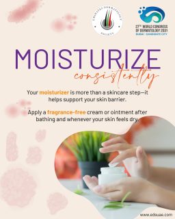 Healthy-looking skin starts with support, not perfection. 💙

For eczema-prone skin, a fragrance-free cream or ointment can help lock in moisture and support the skin barrier. Apply after bathing and whenever skin feels dry.

#EczemaCare #SkinBarrier #EczemaAwarenessMonth