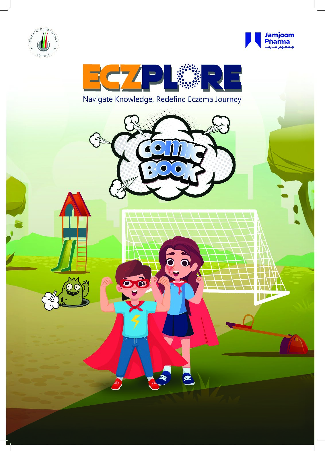 Eczplore Comic Book Arabic EDS